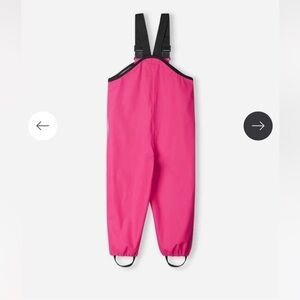 Reima Little Girls Rain Pants Lammikko pink 116 5/6